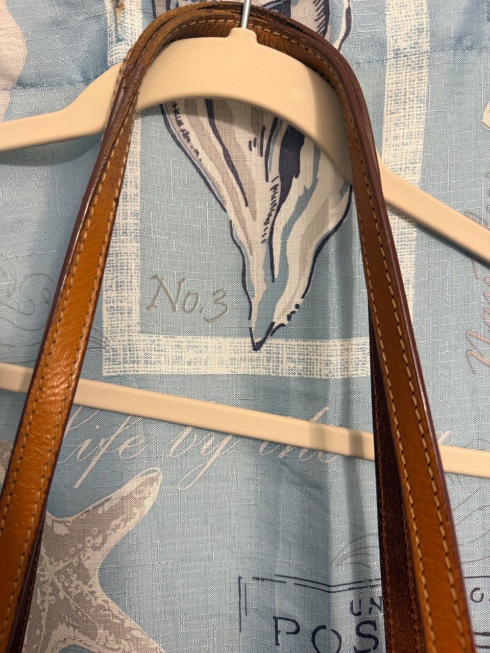 Dooney & Bourke Small Lexington Shopper Tote Tan Leather Straps - Picture 3 of 12